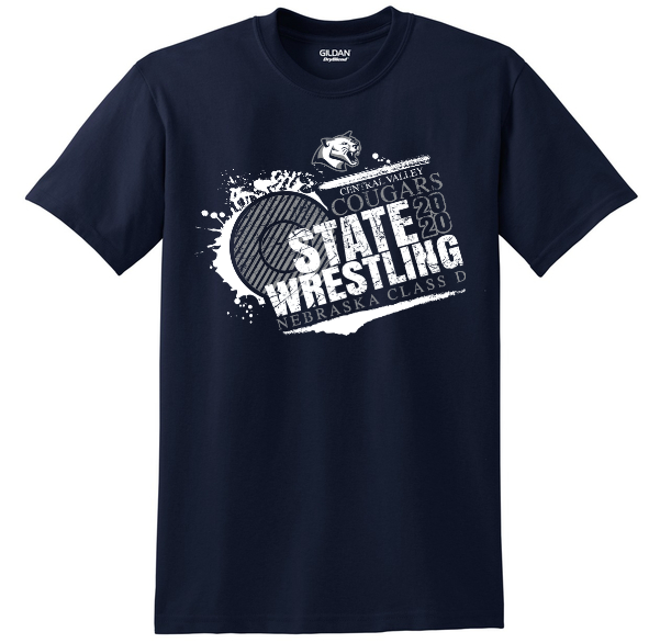 State Wrestling Apparel Available