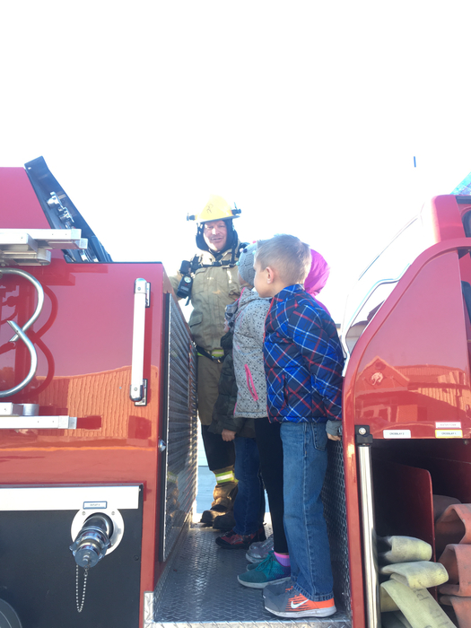 Scotia Fire visits CV Elementary